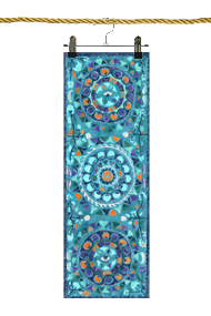 Suzani Midnight Magic Carpet Yoga Mat: CHF 120.00